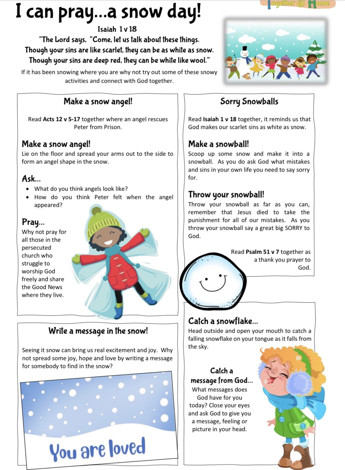 Children's Liturgy – The Parish of St Francis Xavier's